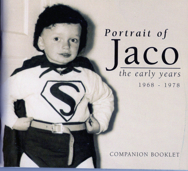 Image of Label Cover of 3855217S: 2xCD - JACO PASTORIUS, Portrait Of Jaco - The Early Years, 1968-1978 (Holiday Park Records; none, US 2002, Card Sleeve, Booklet) VG/VG+