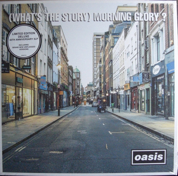Image of Front Cover of 4055045S: 3xLP - OASIS, (What's The Story) Morning Glory? (30th Anniversary Deluxe Edition) (Big Brother Recordings Limited; RKIDLP151, Europe 2025 Reissue) NEW/NEW
