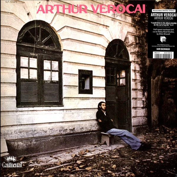 Image of Front Cover of LP - NEW/NEW - ARTHUR VEROCAI, Arthur Verocai (Mr Bongo; MRBLP133PN, Europe 2024 Reissue, Gatefold), , - 2616446C