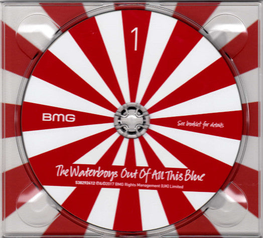 Image of Label Cover of 3xCD - VG/VG+ - THE WATERBOYS, Out Of All This Blue (BMG; 538306870, Europe 2017, Double Digipak, Booklet), , - 2916383C