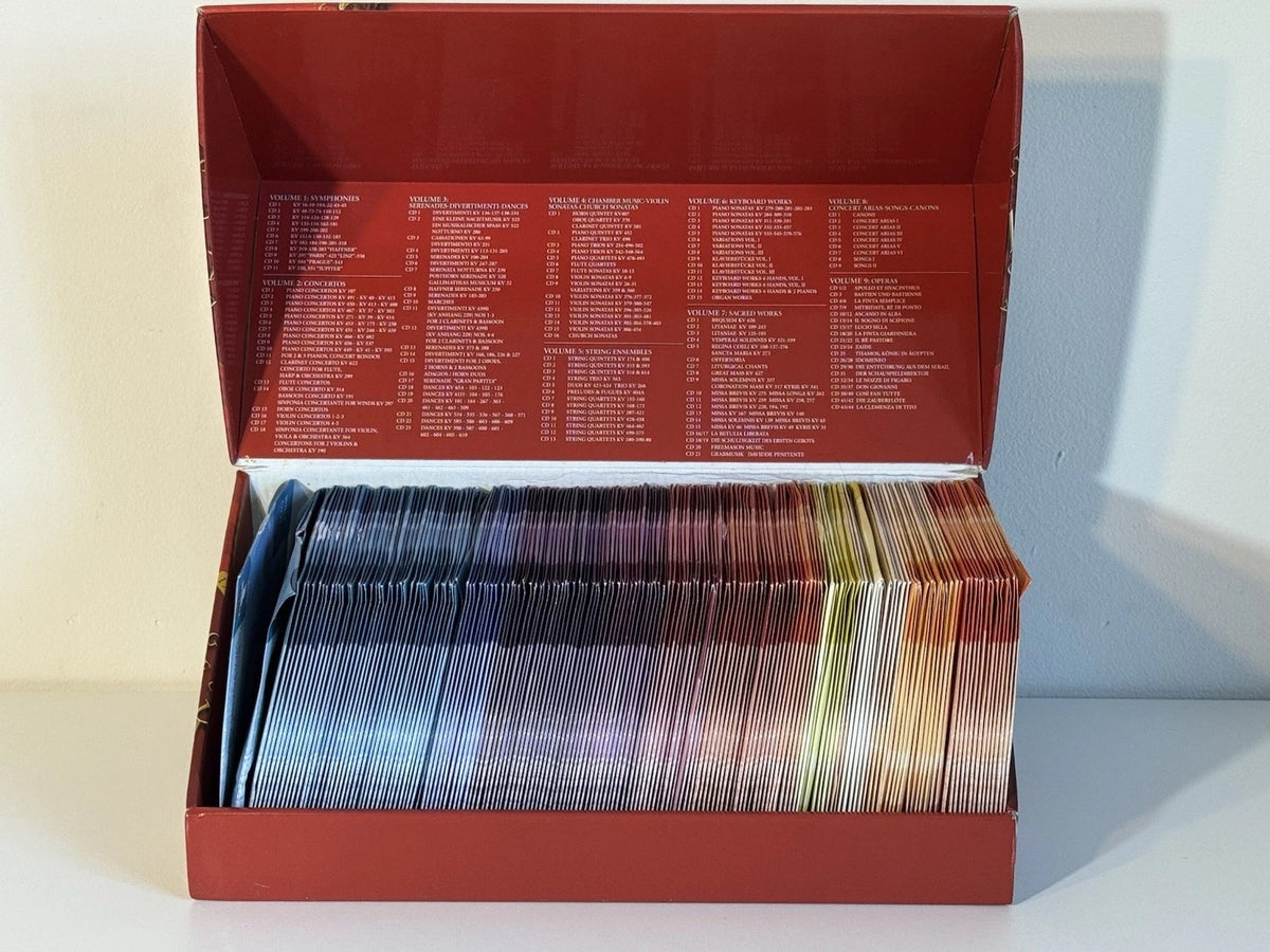 Image of Label Cover of 170xCD - VG/VG - WOLFGANG AMADEUS MOZART, Complete Works = L'Oeuvre Int grale = Gesamtwerk (Brilliant Classics; 92540, Europe 2005, Box Set, Inners), , - 3036084E