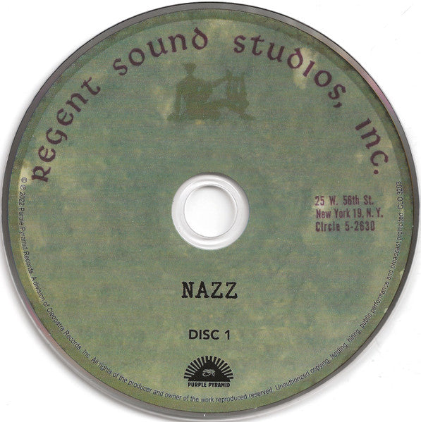 Image of Label Cover of 3xCD - VG+/VG+ - NAZZ, Lost Masters & Demos (Purple Pyramid; CLO 3203, US 2022, Box Set, 3 Inners & Booket), , - 3456009S