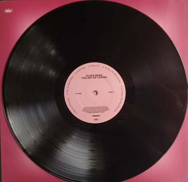 Image of Label Cover of 4915411C: LP - OLIVIA DEAN, The Art Of Loving (Capitol; 7816332, Europe 2025, Booklet & Inner, Black Vinyl) NEW/NEW