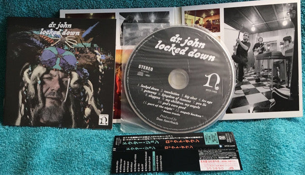 Image of Label Cover of 4155005S: CD - DR. JOHN, Locked Down (Nonesuch; WPCR-14469, Japan 2012) VG+/M
