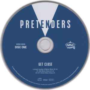 Image of Label Cover of 3xCD - VG+/VG+ - THE PRETENDERS, Get Close (Edsel Records; EDSG 8050, UK & Europe 2015), , - 4155160S