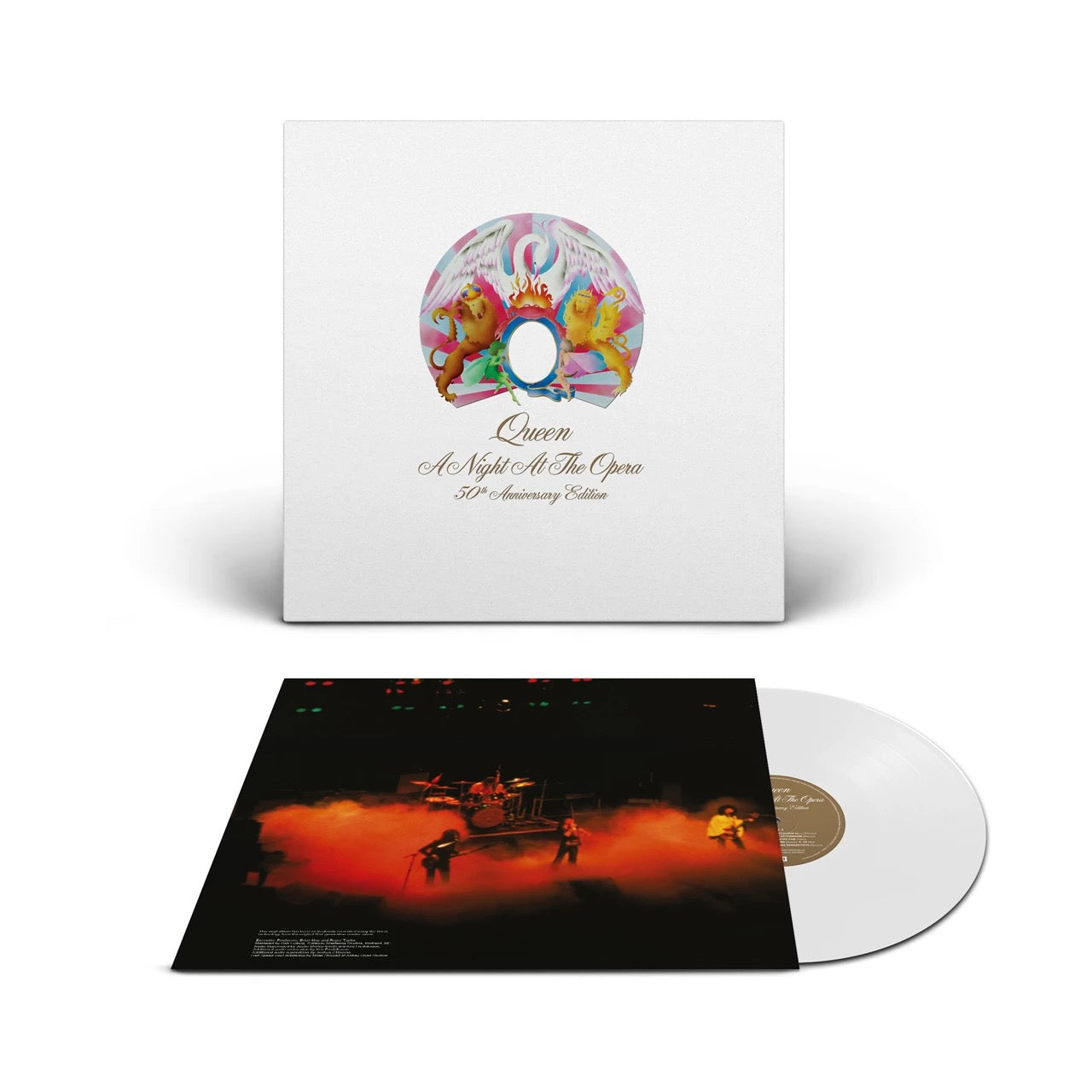 Image of Front Cover of 4235038E: LP - QUEEN, A Night at the Opera (EMI; , Europe 2025, Gatefold, Inner, National Album Day, 50th Anniversary Edition, Clear Vinyl ) NEW/NEW