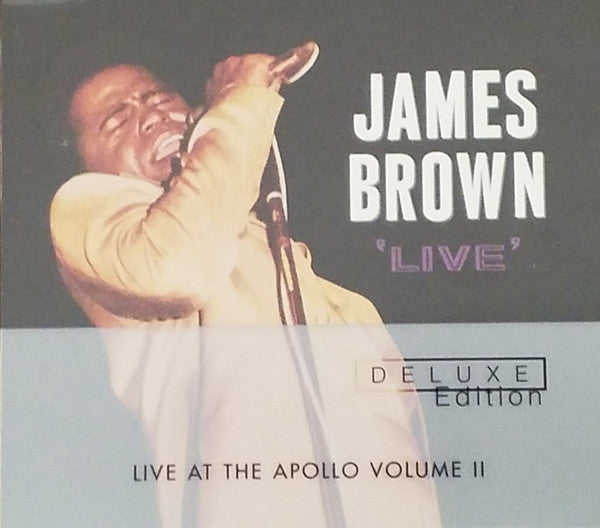 Image of Front Cover of 2xCD - VG+/VG+ - JAMES BROWN, Live At The Apollo Volume II (Polydor; 314 549 884-2, US 2001, Double Digipak, Booklet, Deluxe Edition), , - 3936204E