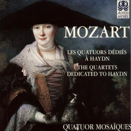 Image of Front Cover of 4235048E: 3xCD - QUATUOR MOSA�QUES, Mozart: Les Quatuors D�di�s � Haydn / The Quartet Dedicated To Haydn (Astr�e Auvidis; E 8596, France 1996, Box Set, Booklet) VG+/VG+
