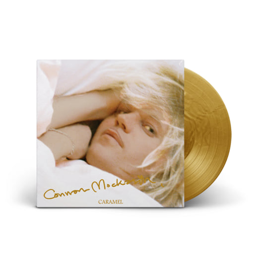 Image of Back Cover of 4655027S: LP - CONNAN MOCKASIN, Caramel (Mexican Summer; MEX179-0, Europe 2025 Reissue, Insert, Gold Nugget Coloured Vinyl) NEW/NEW