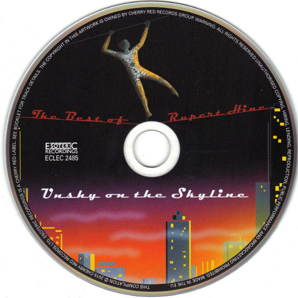 Image of Label Cover of 4355095S: CD - RUPERT HINE, Unshy On The Skyline The Best Of Rupert Hine (Esoteric Recordings ; ECLEC 2485, UK 2015) VG+/VG+