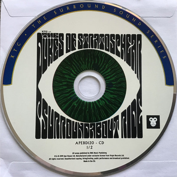 Image of Label Cover of 4355201S: CD - XTC AS THE DUKES OF STRATOSPHEAR, Psurroundabout Ride (Ape House; APEBD120, USA & Europe 2019) VG+/VG+