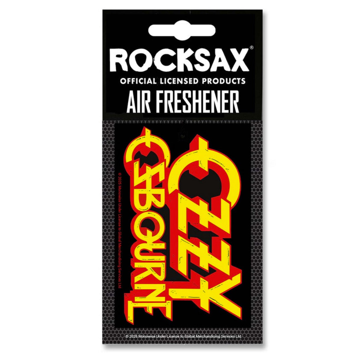 Image of Front Cover of 4455094S: Accessories - OZZY OSBOURNE, Air Freshener (, UK , Black Sabbath) NEW/NEW