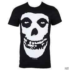 Image of Front Cover of 4455110S: Accessories - MISFITS, Skull With Logo Back Print T-Shirt XL (, UK ) NEW/NEW