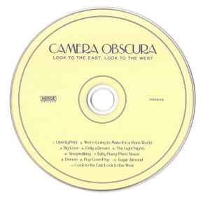 Image of Label Cover of 4455069S: CD - CAMERA OBSCURA, Look To The East, Look To The West (Merge Records ; MRG839, Worldwide 2024) VG+/VG+