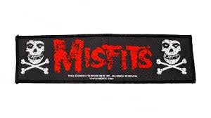 Image of Front Cover of 4455207S: Accessories - MISFITS, Strip Cross Bones Patch (, UK ) NEW/NEW