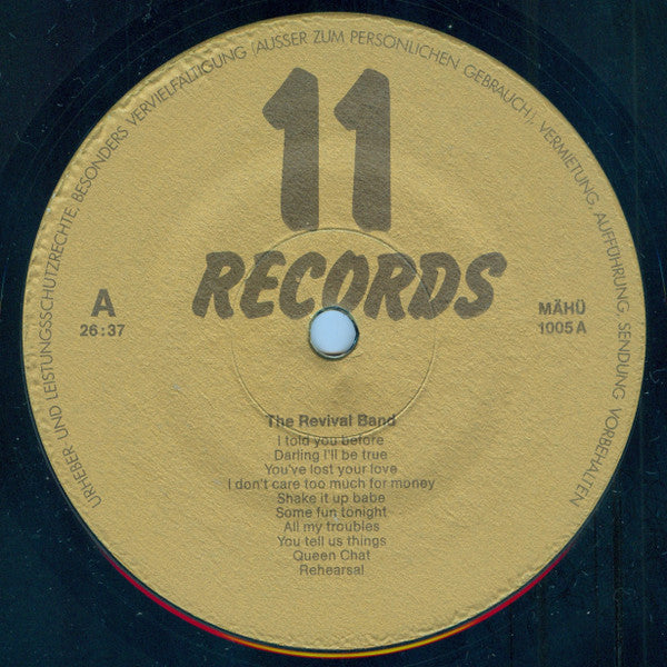 Image of Label Cover of 4415268C: LP - FRANK ZAPPA, The Teenage Rockin' Combo Concert Volume II Frank Zappa Live In Paris (11 Records; M�H� 1005, 1983, Unofficial Release) Light marks and hairlines VG/G+