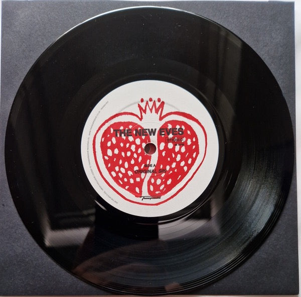 Image of Label Cover of LP - EX/EX - THE NEW EVES, The New Eve Is Rising (Transgressive Records; TRANS913RT, UK 2025, Gatefold, Red Pomegranate Splatter On White Vinyl With 7". Rough Trade Exclusive), Still In Opened Shrinkwrap, - 1526207E