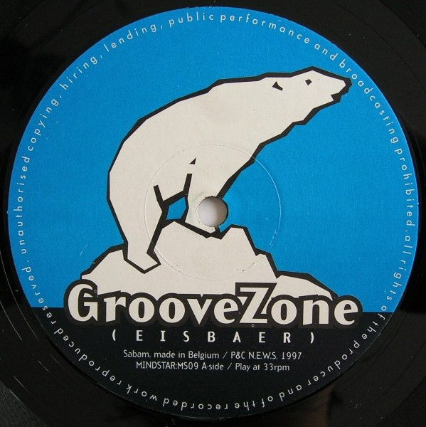 Image of Label Cover of 4825254E: 12" - GROOVEZONE, Eisbaer (Mindstar; MS 09, Belgium 1997, Picture Sleeve) G+/G+