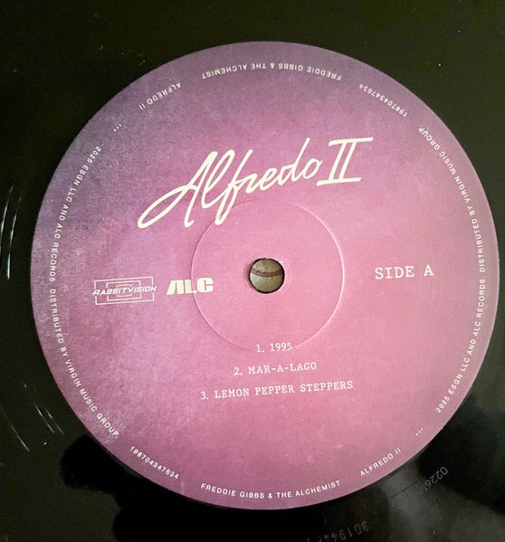 Image of Label Cover of 2xLP - NEW/NEW - FREDDIE GIBBS & THE ALCHEMIST, Alfredo II (ESGN; 198704347634, Worldwide 2025, 2 Inners & Insert), , - 1756091S