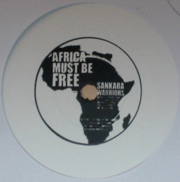 Image of Front Cover of 7" - VG+/VG+ - SANKARA WARRIORS, Africa Must Be Free (I-nity Records; INI000, Italy 2013, Stamped Sleeve, Solid Centre / Limited Numbered Edition of 100), , - 4515121C