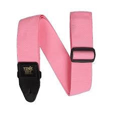 Image of Front Cover of 4515367C: Accessories - ERNIE BALL, STRAP POLYPRO PINK (, US 2022) NEW/NEW