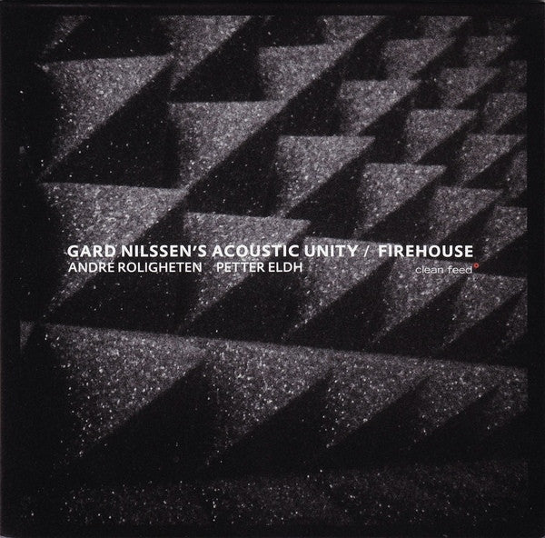Image of Front Cover of LP - VG+/VG+ - GARD NILSSEN'S ACOUSTIC UNITY, Firehouse (Clean Feed; CF329LP, Portugal 2015, Gatefold, Black Inner, 180g Vinyl), , - 3146281S