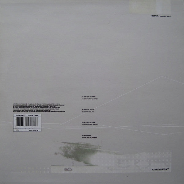 Image of Back Cover of 4525407E: 2xLP - ALEXANDER KOWALSKI, Progress (Kanzleramt; KA67, Germany 2002, Picture Sleeve) Strong G+. Creased corner on sleeve VG/G+