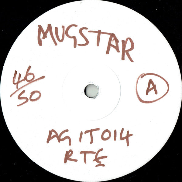 Image of Label Cover of 4525290E: LP - MUGSTAR, Ad Marginem (Agitated Records ; AGIT014LP , UK 2012, Numbered Limited Edition of 44) 44/50 VG+/VG+