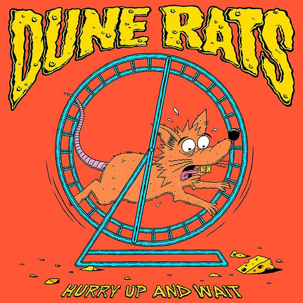 Image of Front Cover of 4645202S: LP - DUNE RATS, Hurry Up And Wait (Rise Records; RATBAG019LP, Australia 2020, Inner, Limited Edition, Picture Disc, Phonotropic Picture Disc) VG+/EX