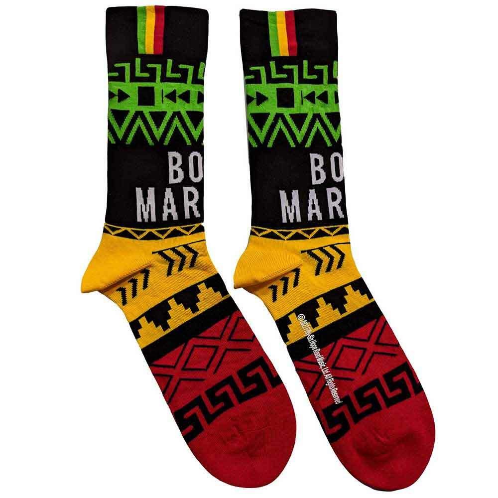 Image of Front Cover of 4615637C: Accessories - BOB MARLEY, Press Play Socks (, UK ) NEW/NEW
