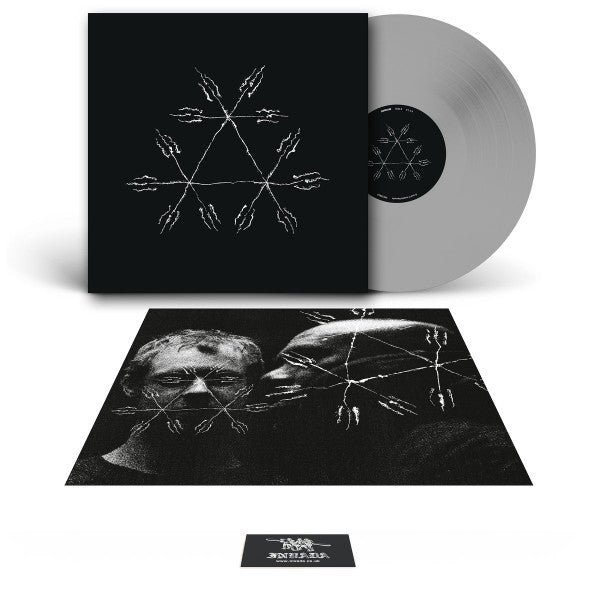 Image of Label Cover of 4645212S: LP - OSMIUM, OSMIUM (Invada; INV336LP, UK 2025, Textured Spot Varnished Sleeve, Black Inner & Spot Varnished Insert, Silver Vinyl) EX/EX