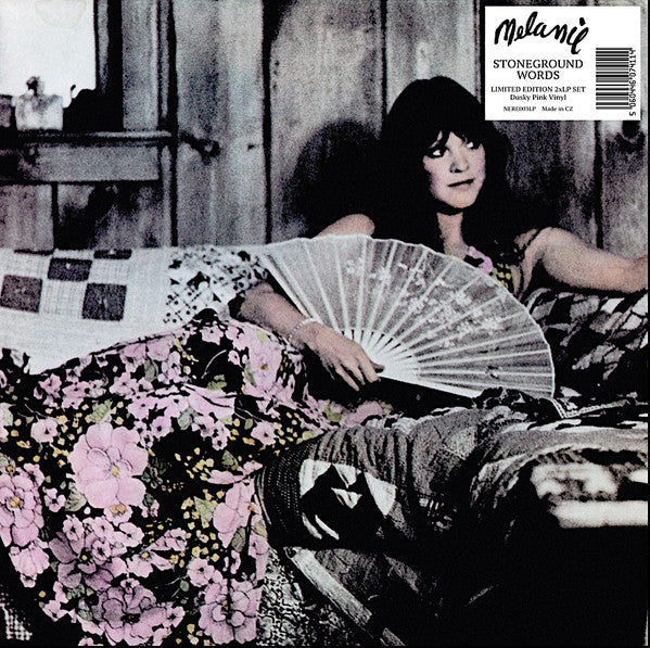 Image of Front Cover of 4645259S: 2xLP - MELANIE, Stoneground Words (Neighbourhood Records; NERE003LP, UK 2024 Reissue, Gatefold, Insert, Limited Edition, Pink) EX/EX
