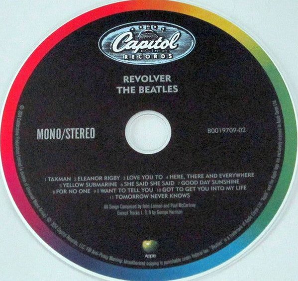 Image of Label Cover of 4755138S: CD - THE BEATLES, Revolver (Capitol Records; B0019709-02, Europe 2014) EX/EX