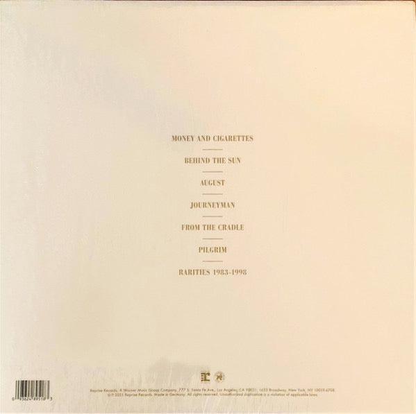 Image of Back Cover of 4735188E: 10xLP - ERIC CLAPTON, The Complete Reprise Studio Albums Volume 1 (Reprise Records; 093624895183, Worldwide 2022, Box Set, Compilation, Limited Edition, Remastered, 180g Vinyl, "6 Classic Studio Albums") NEW/NEW