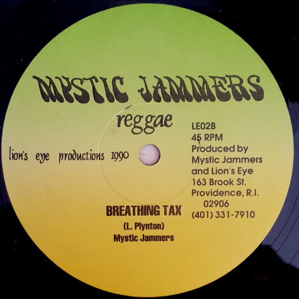 Image of Front Cover of 12" - /EX - MYSTIC JAMMERS, Breathing Tax / Struggle (Mystic Jammers; LE-02, US 1990), Looks new, rare US original., - 4815124C