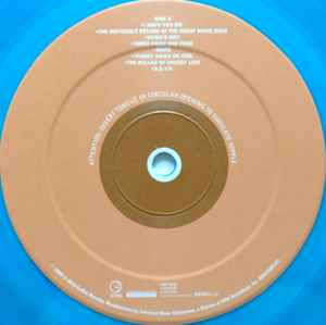 Image of Label Cover of LP - VG+/VG+ - BLOODHOUND GANG, Hooray For Boobies (Geffen Records; B0023263-01, US 2016 Reissue, Gatefold, Insert, Blue Translucent (Haze) Vinyl), , - 4845058S