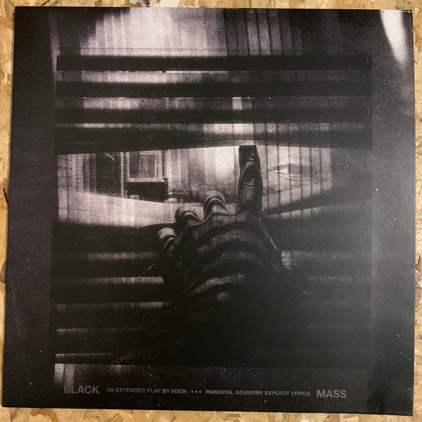 Image of Front Cover of LP - VG+/VG+ - V DON, Black Mass (Tuff Kong Records; TKR123, Italy 2020), Strong VG+, - 4845083S