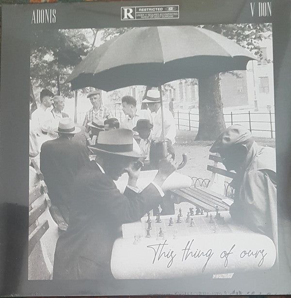 Image of Front Cover of LP - VG+/VG+ - ADONIS (35) X V DON, This Thing Of Ours (Tuff Kong Records ; TKR043, Italy 2019, Limited edition numbered 164/300), Strong VG+, - 4845082S