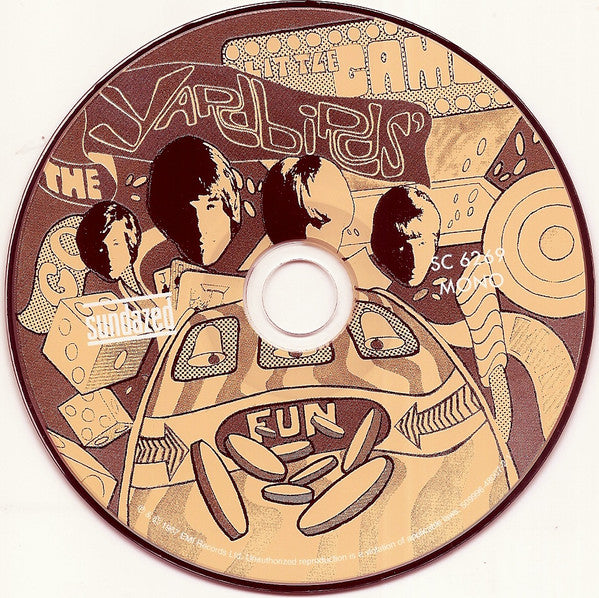 Image of Label Cover of CD - VG+/VG+ - THE YARDBIRDS, Little Games (Sundazed Music; SC 6269, US 2010, Digipak), , - 4835164E