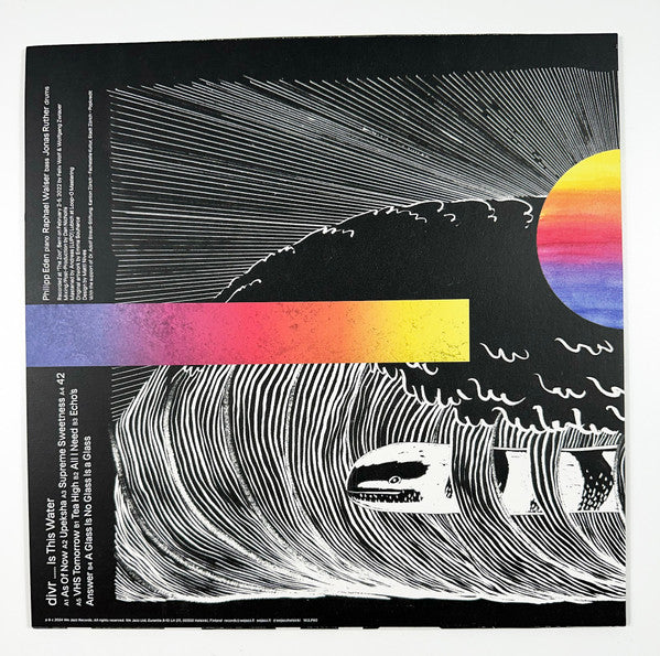 Image of Back Cover of LP - EX/EX - DIVR, Is This Water (We Jazz; WJLP60, Worldwide 2024), , - 4845296S