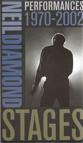 Image of Front Cover of 4955000S: 6xCD - NEIL DIAMOND, Stages (Performances 1970 - 2002) (Columbia; 512901 3, UK & Europe 2003, Box Set) VG+/VG+