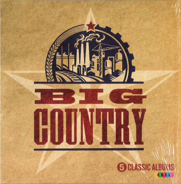 Image of Front Cover of 4935004E: 5xCD - BIG COUNTRY, 5 Classic Albums (Spectrum Music; 5370237, Europe 2016, Slipcase) VG/VG+