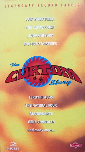 Image of Front Cover of 4955021S: 2xCD - VARIOUS, The Curtom Story (Charly Records; CDLAB 107, UK 1996, Box Set) VG+/VG+