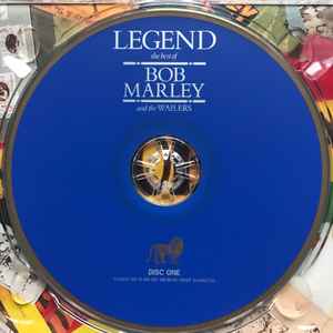 Image of Label Cover of 4915079C: 2xCD - BOB MARLEY & THE WAILERS, Legend - The Best Of Bob Marley & The Wailers (Island Records; 3145867142, Canada 2002, Digipak With Plastic O-Card, Booklet) EX/EX