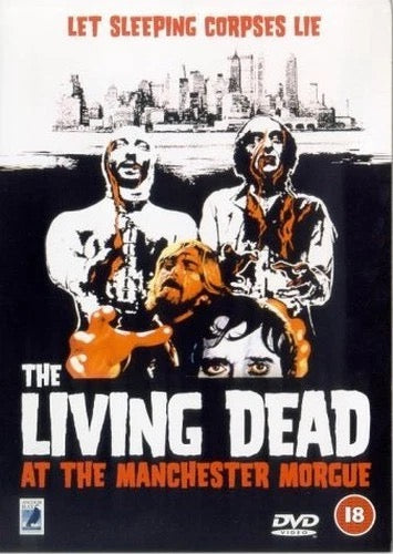 Image of Front Cover of 4935218E: DVD - JORGE GRAU, Living Dead At The Manchester Morgue (Anchor Bay; ABD4161, UK ) VG+/VG+