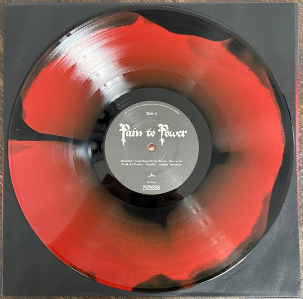 Image of Label Cover of 4935167E: LP - MARUJA, Pain To Power (Music For Nations; 19802931561, UK 2025, Deluxe Edition, Limited Edition, Black & Red Swirl Vinyl) NEW/NEW
