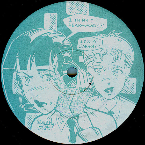 Image of Back Cover of 4925419E: 12" - SIGNAL TO NOISE RATIO, Detroit Is Burning (Djax-Up-Beats; DJAX-UP-129, Netherlands 1991, Plain Sleeve) Light Marks only. /VG