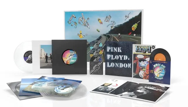 Image of Front Cover of 5015022C: 4xLP - PINK FLOYD, Wish You Were Here (50th Anniversary) 4LP / 2CD / 7" / Blu Ray Boxset (CMG; 19802876741, UK 2025 Reissue, Box Set, 4LP / 2CD / 7" / Blu Ray Boxset) NEW/NEW