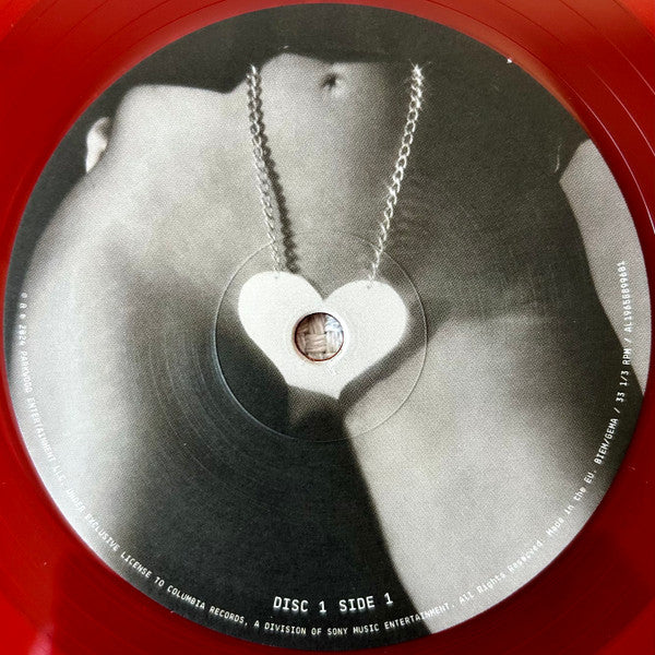 Image of Label Cover of 5025032E: 2xLP - BEYONC�, Cowboy Carter (Parkwood Entertainment; 19658899611, Europe 2024, Gatefold, Limited Edition Red vinyl with alternate artwork) VG+/VG+