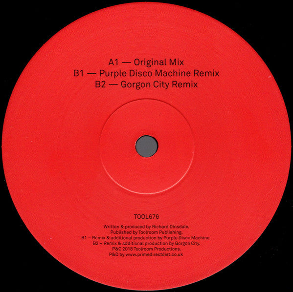Image of Label Cover of 5025096E: LP - WEISS, Feel My Needs (The Remixes) (Toolroom Records; TOOL676, UK 2018) /VG